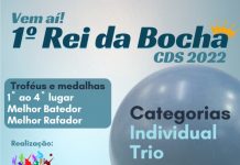 Esporte domingosoarense lança 1º Rei da Bocha