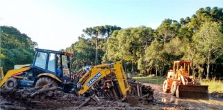 Prefeitura de CDS está recuperando estradas e pontes