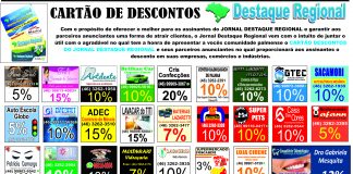 CARTÃO DE DESCONTOS