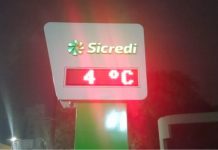 Palmas do frio e da solidariedade
