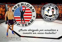 Atleta palmense é selecionado para integrar equipe de lutas internacional