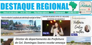 CAPA JORNAL DESTAQUE REGIONAL 01/07