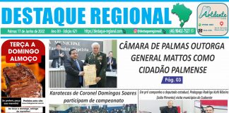 CAPA JORNAL DESTAQUE REGIONAL 17/06