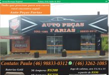 Tudo que precisar para seu carro você encontra aqui! Auto Peças Farias