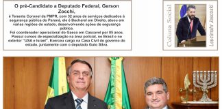O pré-Candidato a Deputado Federal, Gerson Zocchi