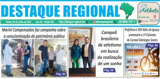 CAPA JORNAL DESTAQUE REGIONAL 08/07