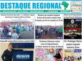 CAPA JORNAL DESTAQUE REGIONAL 22/07