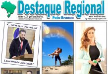 CAPA JORNAL DESTAQUE REGIONAL PATO BRANCO