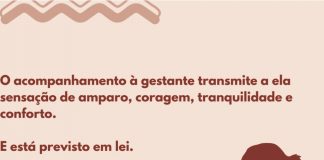 VOCÊ SABIA QUE O ACOMPANHAMENTO NA HORA DO PARTO É GARANTIDO POR LEI?