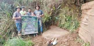 Mais uma ação do Projeto Proteja uma Nascente