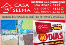 Promoção de acolchoados de casal 1 por R$49,90 ou 2 por R$90,00