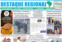 CAPA JORNAL DESTAQUE REGIONAL 05/08