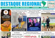 CAPA JORNAL DESTAQUE REGIONAL 12/08