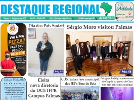CAPA JORNAL DESTAQUE REGIONAL 19/08