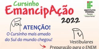 Instituto Federal de Palmas oferece curso pré-vestibular gratuito