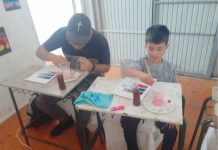 Oficina de Pintura desenvolve a criatividade de crianças e adolescentes domingosoarenses