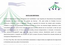 CIRCO BARRADO NA CIDADE QUE ESTÁ SENDO TRANSFORMADA EM CIRCO PELO “MESTRE DO PICADEIRO’’