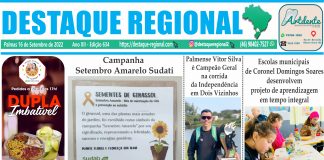 Capa Jornal Destaque Regional 16/09