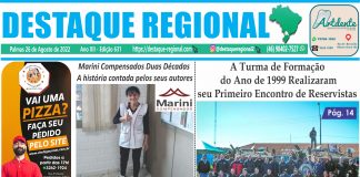 CAPA JORNAL DESTAQUE REGIONAL 26/08