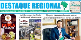 CAPA JORNAL DESTAQUE REGIONAL 09/09
