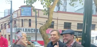 Na reta final da campanha, João Pimenta cumpriu agenda com Alvaro Dias em Pato Branco