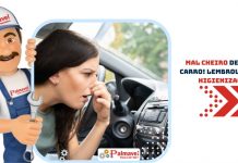 MAL CHEIRO DENTRO DO CARRO! LEMBROU DE FAZER HIGIENIZAÇÃO?