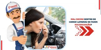 MAL CHEIRO DENTRO DO CARRO! LEMBROU DE FAZER HIGIENIZAÇÃO?