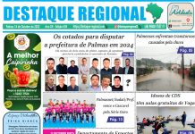 CAPA JORNAL DESTAQUE REGIONAL 14/10