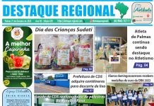 CAPA JORNAL DESTAQUE REGIONAL 21/10