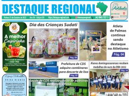 CAPA JORNAL DESTAQUE REGIONAL 21/10
