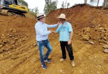 Bandiera acompanha obras no interior de CDS