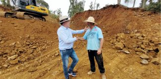 Bandiera acompanha obras no interior de CDS