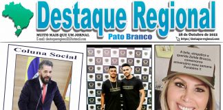 CAPA JORNAL DESTAQUE REGIONAL PATO BRANCO