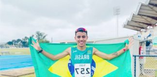 Vitor Silva participa do Campeonato Sul-Americano Sub-23 de Atletismo