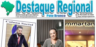 CAPA JORNAL DESTAQUE REGIONAL PATO BRANCO