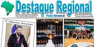 CAPA JORNAL DESTAQUE REGIONAL PATO BRANCO