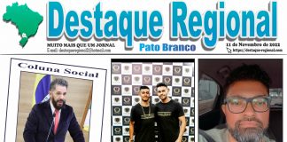 CAPA JORNAL DESTAQUE REGIONAL PATO BRANCO