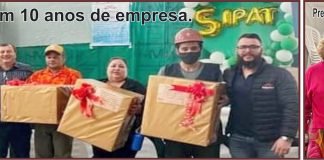 XV SIPAT MARINI COMPENSADOS Semana Interna de Prevenção de Acidentes de Trabalho