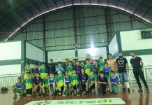 No dia 01 de Dezembro, foi realizado pela 1ª vez uma partida de Handebol no Município de Coronel Domingos Soares