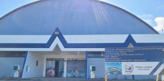 Ginásio de Esportes João Maria Alves Taques passa por reforma