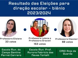 Eleições definem novas direções em escolas domingosoarenses