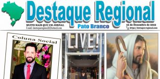 CAPA JORNAL DESTAQUE REGIONAL PATO BRANCO