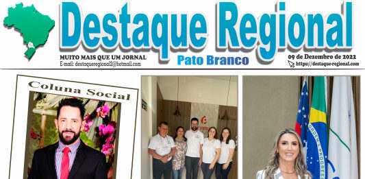 CAPA JORNAL DESTAQUE REGIONAL PATO BRANCO
