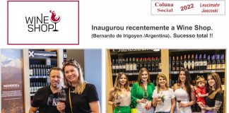 Inaugurou recentemente a Wine Shop.