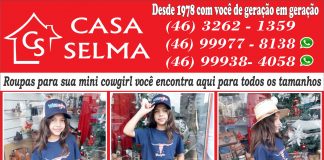 Roupas para sua mini cowgirl você encontra aqui para todos os tamanhos