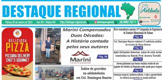 CAPA JORNAL DESTAQUE REGIONAL 20/01