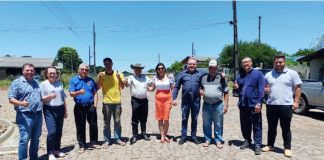 Ruas de Coronel Domingos Soares estão recebendo pavimentação poliédrica