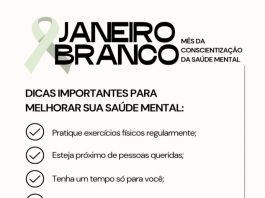 Janeiro Branco – Mês da conscientização sobre a Saúde Mental