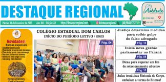 CAPA JORNAL DESTAQUE REGIONAL 03/02