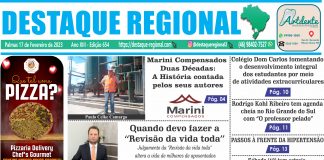 CAPA JORNAL DESTAQUE REGIONAL 17/02